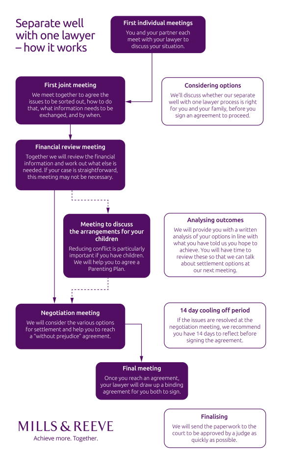 Separate Well With One Lawyer Flow Chart4