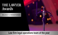 Law Firm Legal Operations Team Of The Year