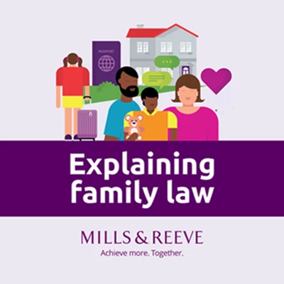 Explaining family law podcast - illustration